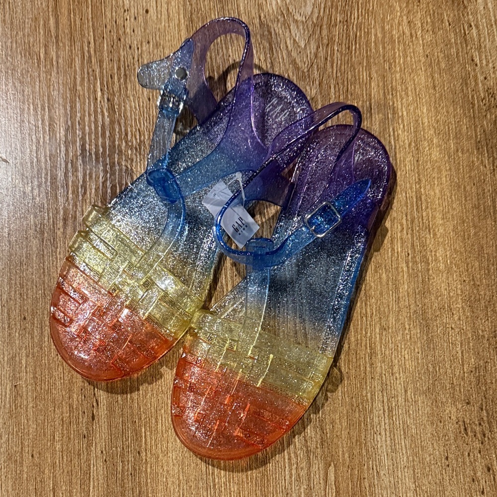 Colorful Kids Jelly Sandals